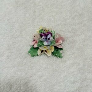 Vintage Royal Adderley Floral Cluster Bouquet Brooch, Bouquet Pin